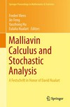 Malliavin Calculus and Stochastic Analysis: A Festschrift in Honor of David Nualart 