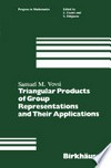 Triangular Products of Group Representations and Their Applications