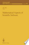 Mathematical Aspects of Scientific Software