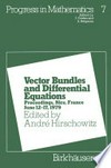 Vector Bundles and Differential Equations: Proceedings, Nice, France June 12–17, 1979 /