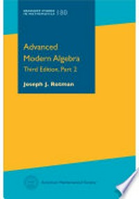 Advanced Modern Algebra. Part 2