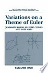Variations on a Theme of Euler: Quadratic Forms, Elliptic Curves, and Hopf Maps /