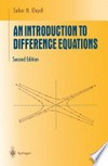 An Introduction to Difference Equations