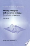 Duality Principles in Nonconvex Systems: Theory, Methods and Applications 
