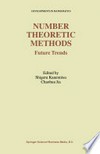 Number Theoretic Methods: Future Trends 