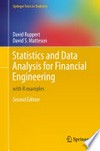Statistics and Data Analysis for Financial Engineering: with R examples 