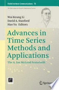 Advances in Time Series Methods and Applications: The A. Ian McLeod Festschrift /