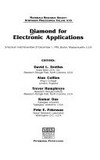 Diamond for electronic applications: symposium held November 27 - December 1, 1995, Boston, Massachusetts, USA