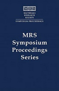 High-pressure materials research: symposium held December 1-4, 1997, Boston, Mass., USA