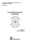 Low-dimensional topology: University of Tennessee, Knoxville, May 18-23, 1992 /