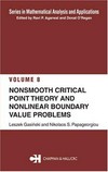 Nonsmooth critical point theory and nonlinear boundary value problems