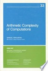 Arithmetic complexity of computations