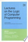 Lectures on the logic of computer programming