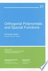 Orthogonal polynomials and special functions
