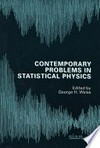 Contemporary problems in statistical physics