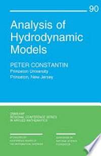Analysis of hydrodynamic models