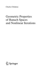 Geometric properties of Banach spaces and nonlinear iterations