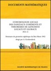 Cohomologie locale des faisceaux cohérents et théorèmes de Lefschetz locaux et globaux (SGA 2)