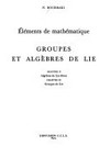 Groupes et algèbres de Lie. 2-3