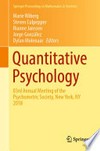 Quantitative Psychology: 83rd Annual Meeting of the Psychometric Society, New York, NY 2018 