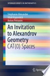 An Invitation to Alexandrov Geometry: CAT(0) Spaces 