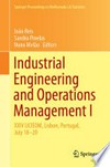 Industrial Engineering and Operations Management I: XXIV IJCIEOM, Lisbon, Portugal, July 18–20 