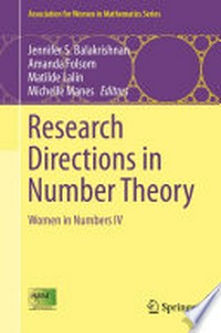 Research Directions in Number Theory: Women in Numbers IV 