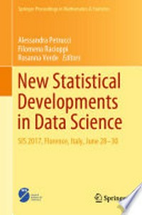 New Statistical Developments in Data Science: SIS 2017, Florence, Italy, June 28-30 
