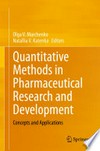 Quantitative Methods in Pharmaceutical Research and Development: Concepts and Applications /