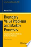 Boundary Value Problems and Markov Processes: Functional Analysis Methods for Markov Processes 