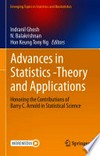 Advances in Statistics - Theory and Applications: Honoring the Contributions of Barry C. Arnold in Statistical Science /