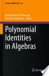 Polynomial Identities in Algebras
