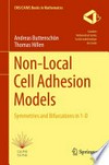 Non-Local Cell Adhesion Models: Symmetries and Bifurcations in 1-D /