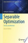 Separable Optimization: Theory and Methods /