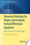 Numerical Methods for Elliptic and Parabolic Partial Differential Equations: With contributions by Andreas Rupp /