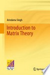 Introduction to Matrix Theory