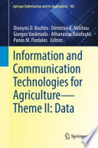 Information and Communication Technologies for Agriculture—Theme II: Data