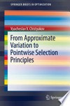 From Approximate Variation to Pointwise Selection Principles