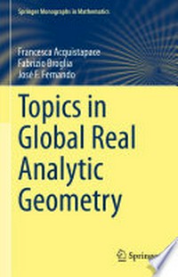 Topics in Global Real Analytic Geometry