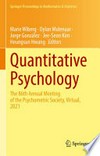 Quantitative Psychology: The 86th Annual Meeting of the Psychometric Society, Virtual, 2021 /
