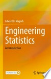 Engineering Statistics: An Introduction /