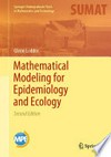 Mathematical Modeling for Epidemiology and Ecology