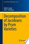 Decomposition of Jacobians by Prym Varieties