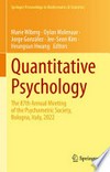 Quantitative Psychology: The 87th Annual Meeting of the Psychometric Society, Bologna, Italy, 2022 /