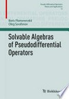 Solvable Algebras of Pseudodifferential Operators
