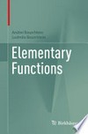Elementary Functions