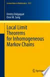 Local Limit Theorems for Inhomogeneous Markov Chains