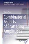 Combinatorial Aspects of Scattering Amplitudes: Amplituhedra, T-duality, and Cluster Algebras /