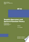 Toeplitz Operators and Spectral Function Theory: Essays from the Leningrad Seminar on Operator Theory /