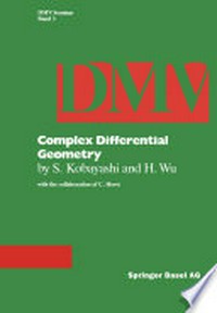 Complex Differential Geometry: Topics in Complex Differential Geometry Function Theory on Noncompact Kähler Manifolds 